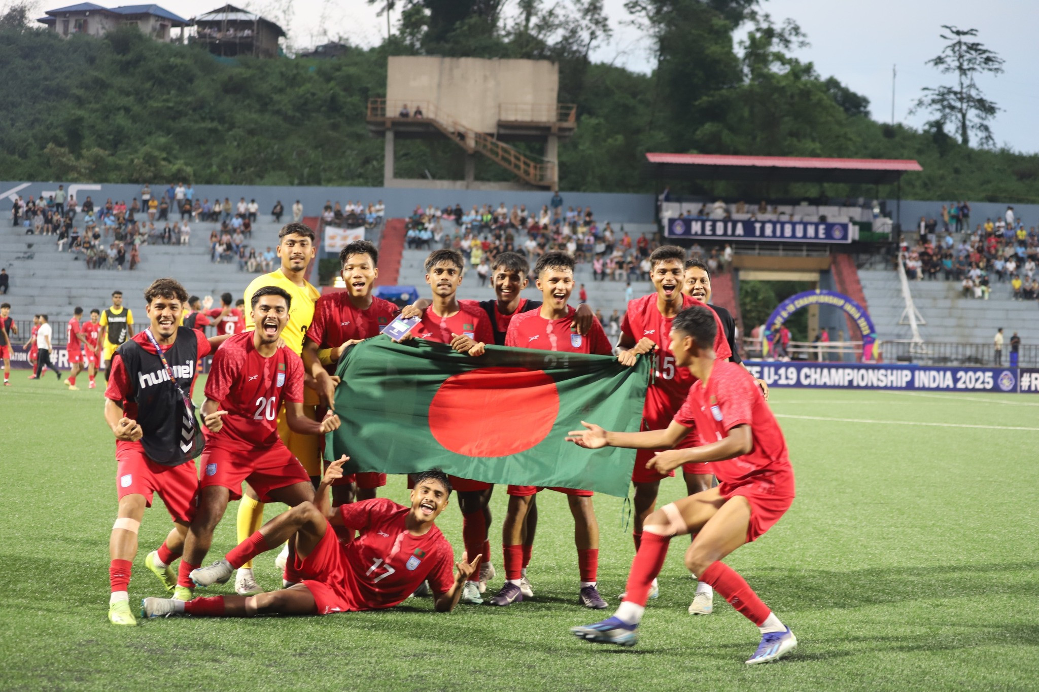 Bangladesh U-19s storm into SAFF final with gritty win over Nepal
